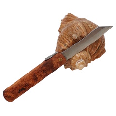 Фото Складной нож Nagao Higonokami Natural wood, 80мм, сталь VG10, рукоять Padauk wood