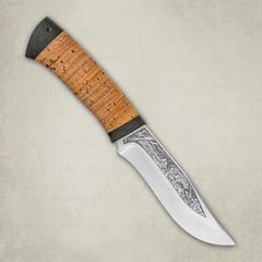 Фото Нож Клычок-3, береста, 95х18