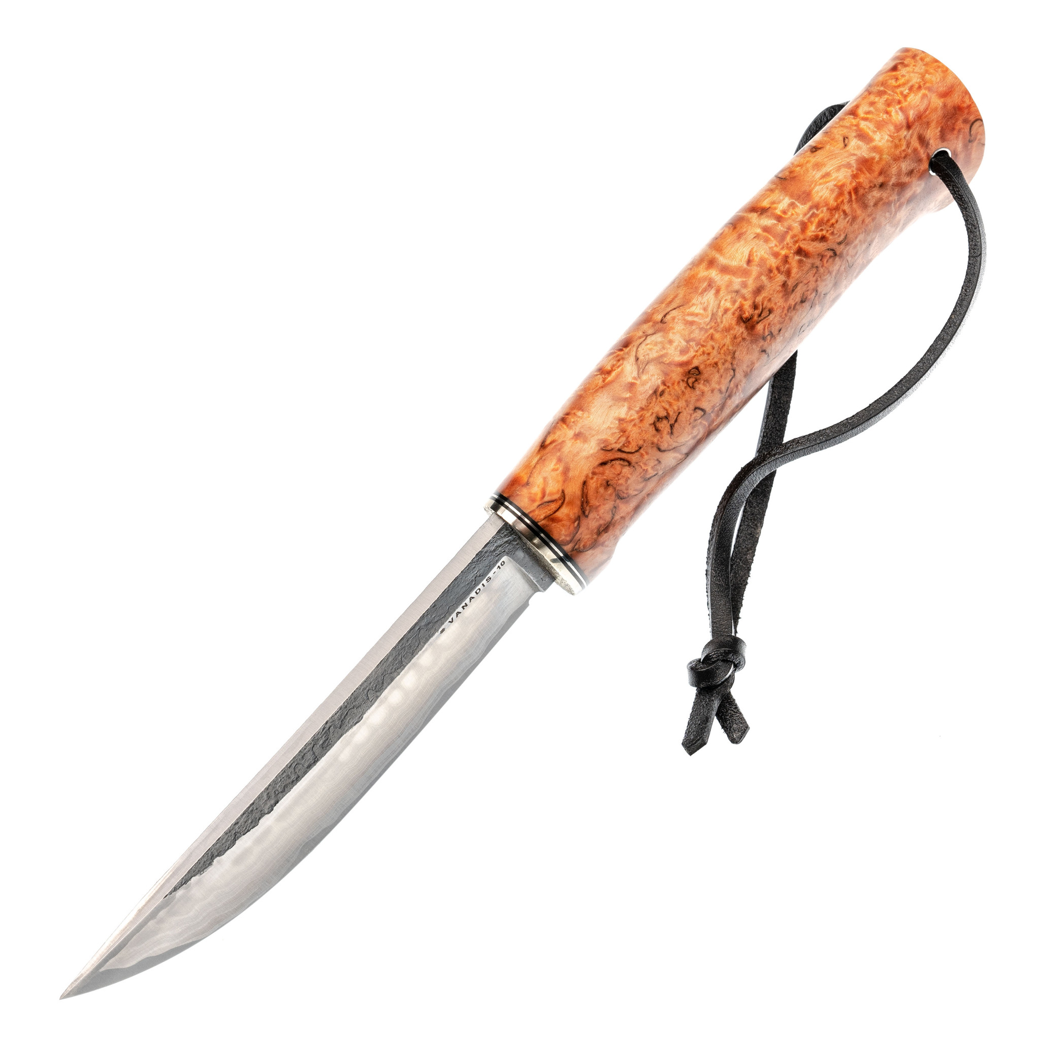 Нож Лиман, сталь Vanadis 10, рукоять светлая карельская береза от Ножиков