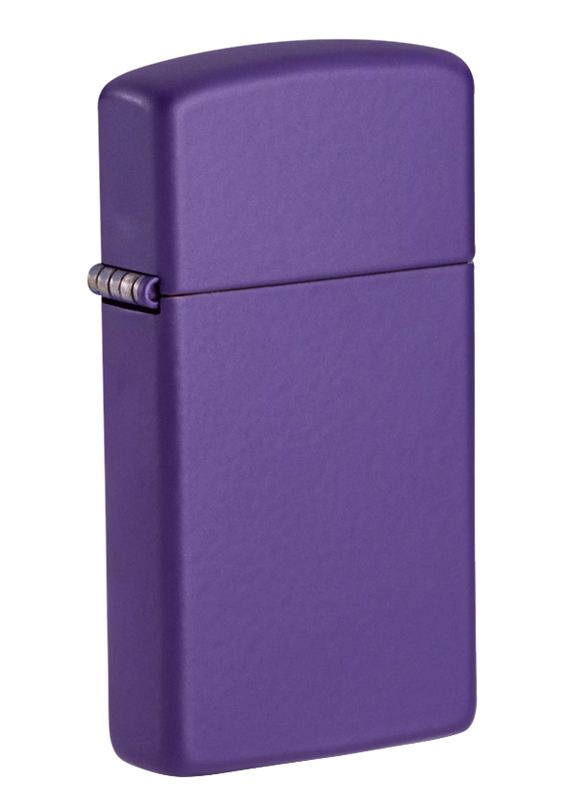 Зажигалка ZIPPO, Purple Matte Slim® 1637, Зажигалки ZIPPO, Подарочные зажигалки