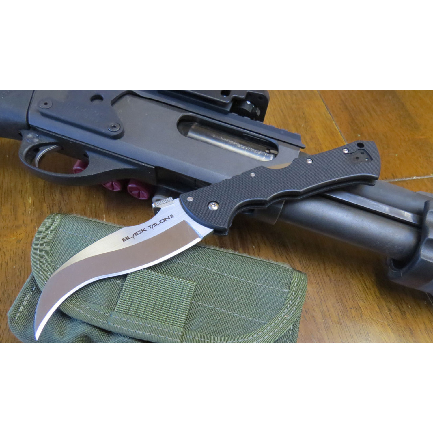 Складной нож Black Talon II - Cold Steel 22BT, сталь Carpenters CTS® XHP Alloy, рукоять G10 - фото 6