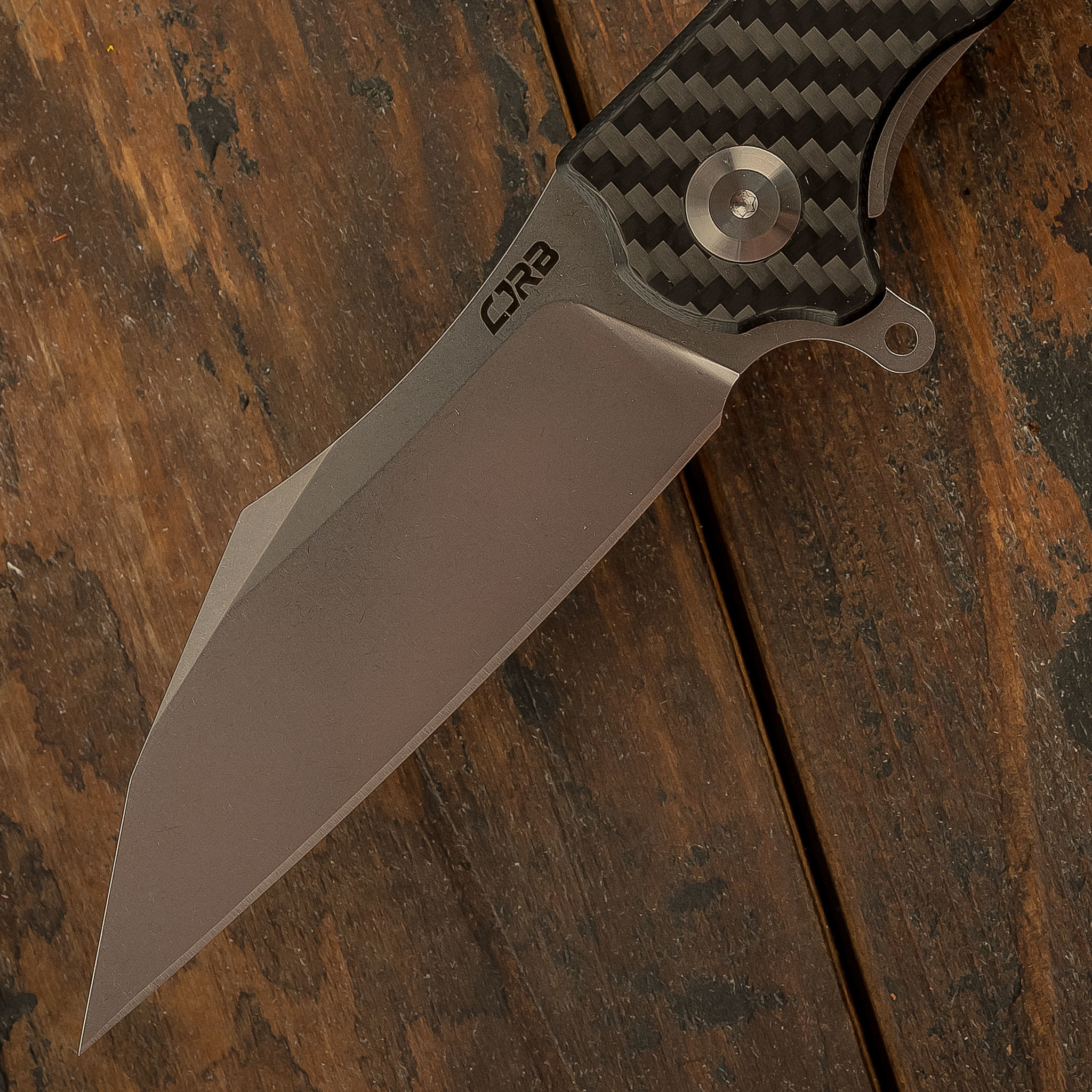 Складной нож CJRB Talla, сталь D2, Carbon Fiber - фото 3