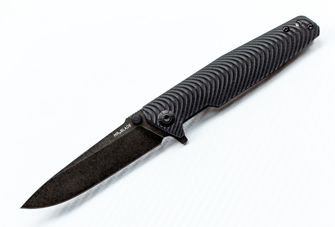 Складной нож Rift Black, D2