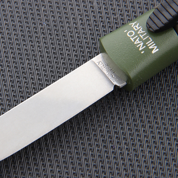 Автоматический складной нож Nato Military, сталь 420НС, алюминий - фото 4