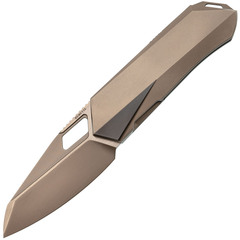 Фото Складной нож Remette Woodpecker, сталь M390, рукоять титан, серый