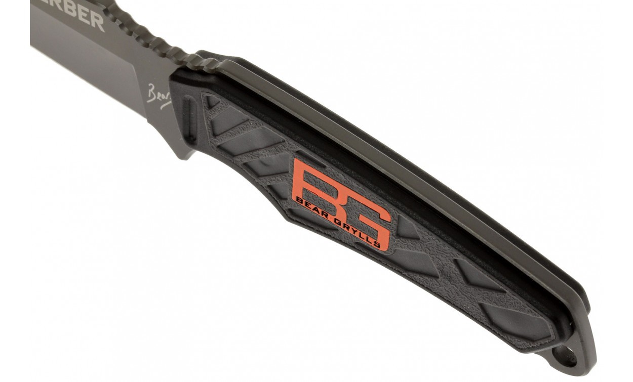 Нож Gerber Bear Grylls Ultra Compact Fixed Blade, сталь 7Cr17MoV, рукоять термопластик GRN от Ножиков