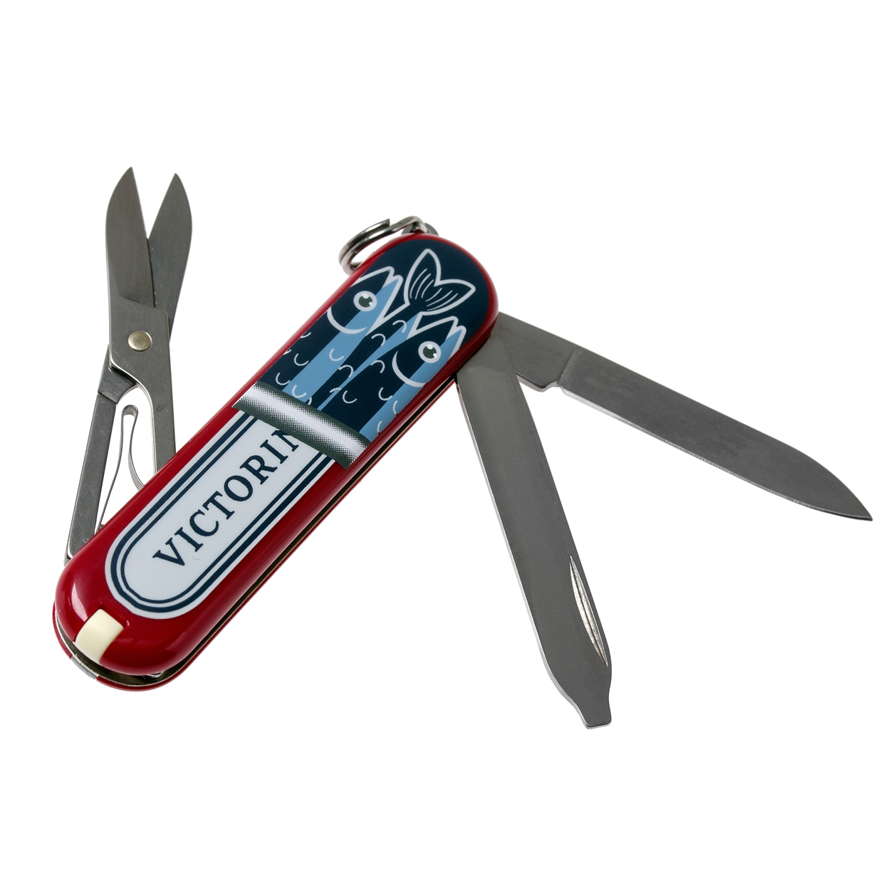 Нож перочинный Victorinox Classic Sardine Can 0.6223.L1901 58 мм, 7 функций - фото 4