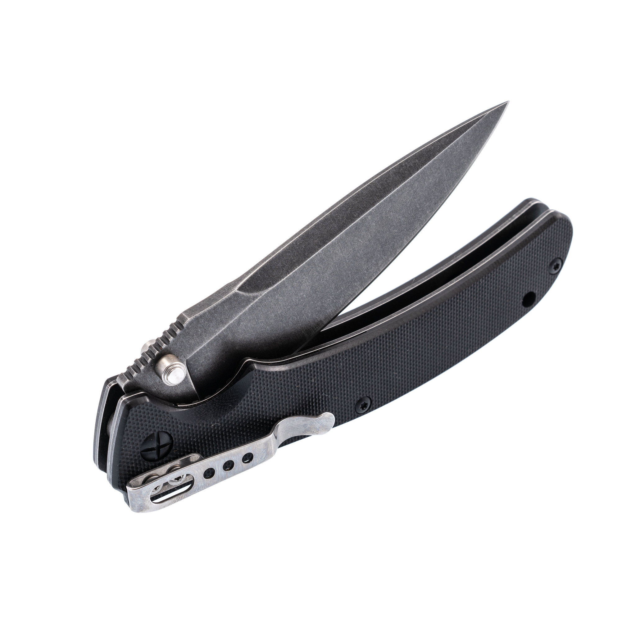 Складной нож Кедр-2, сталь D2, рукоять G10, Blackwash - фото 5
