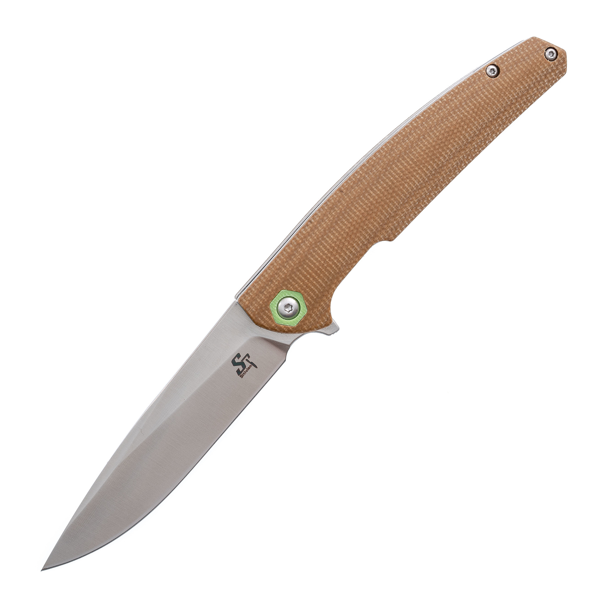 Складной нож Sitivien ST302, коричневый