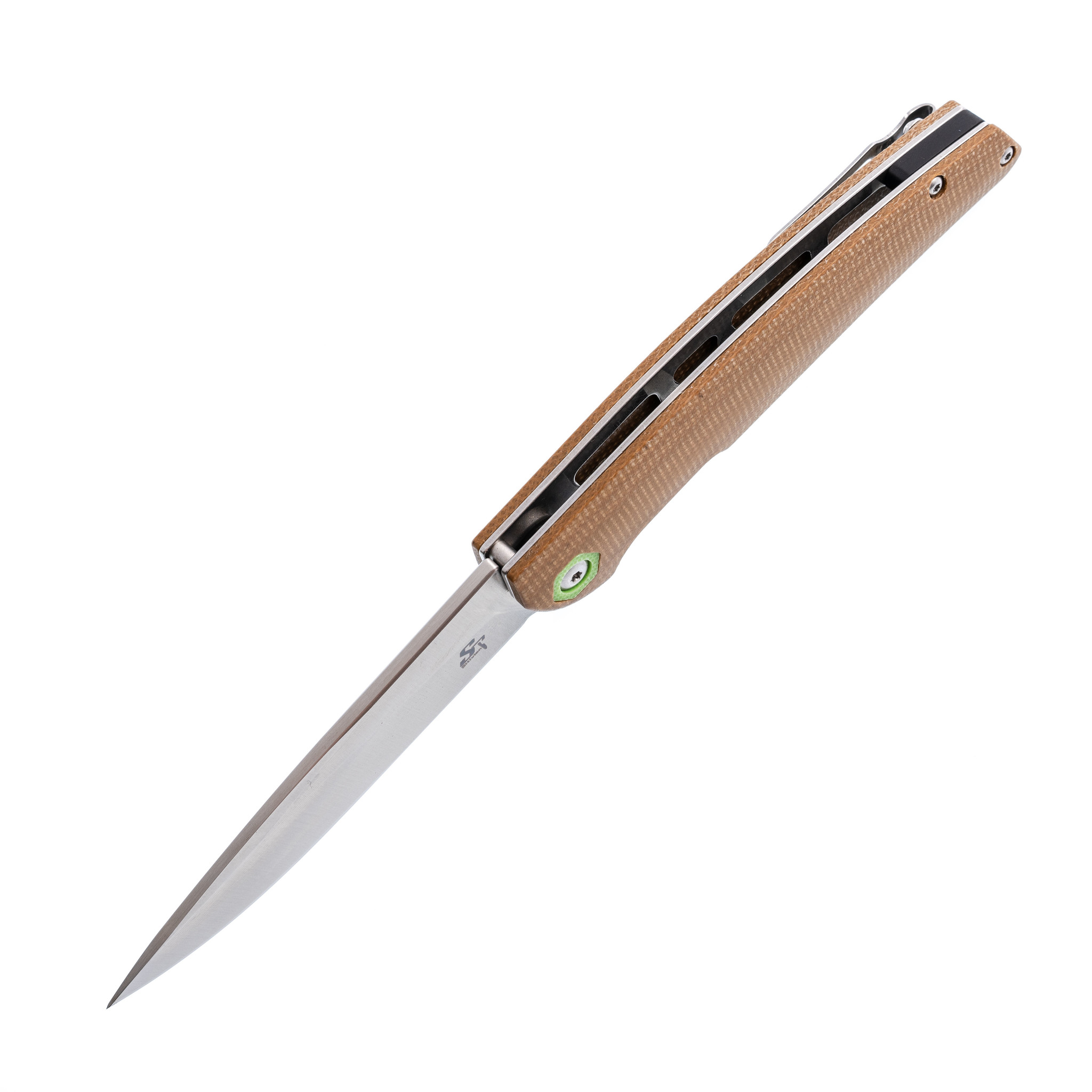 Складной нож Sitivien ST302, коричневый - фото 2
