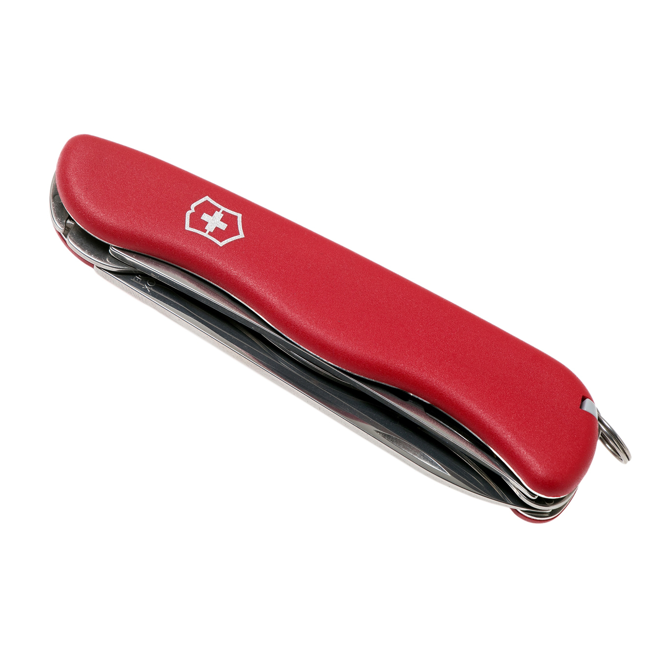 фото Складной нож victorinox cheese knife, сталь x50crmov15, рукоять нейлон, красный