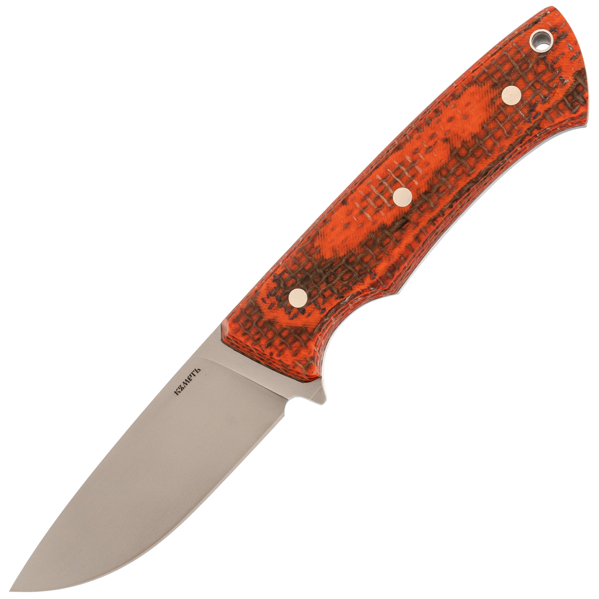 Нож Малыш, сталь M398, микарта, оранжевый