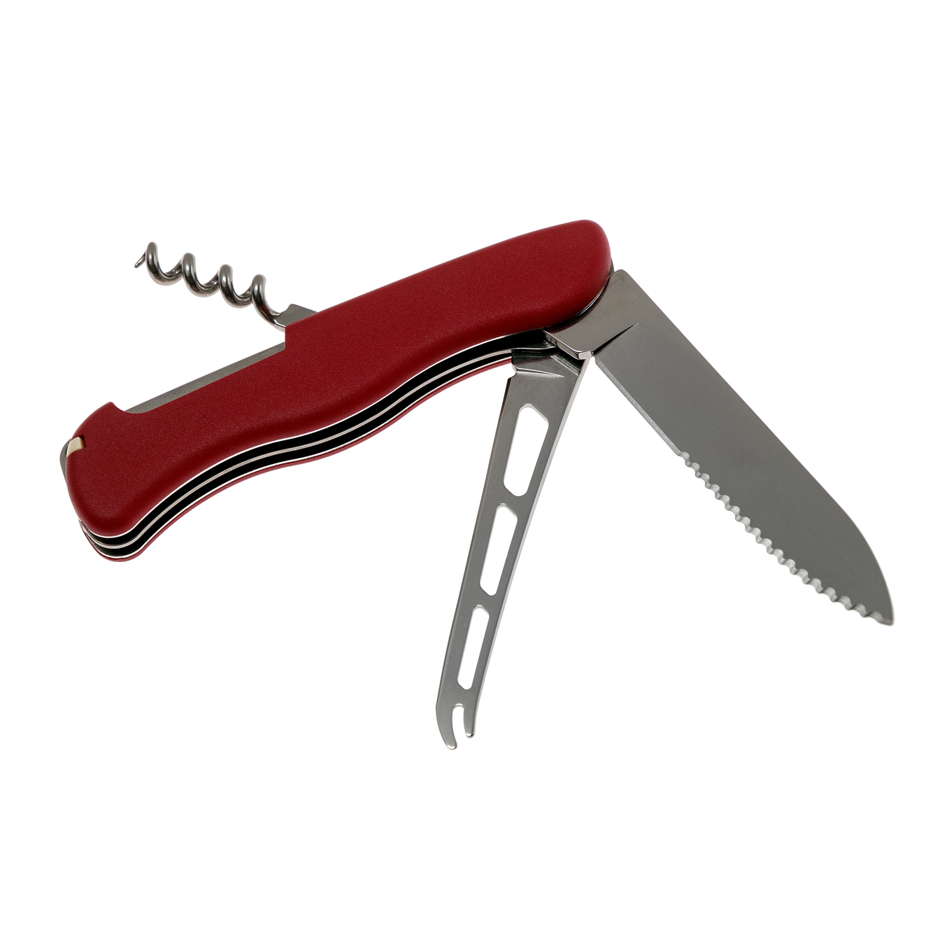 Складной нож Victorinox CHEESE KNIFE (0.8303.W) 111мм 6 функций красный - фото 2