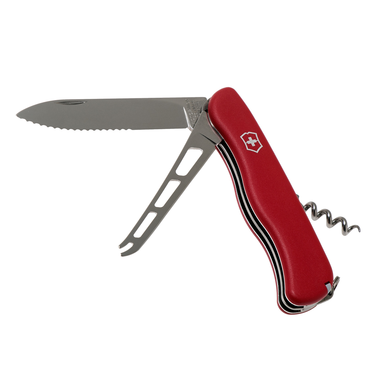 Складной нож Victorinox CHEESE KNIFE (0.8303.W) 111мм 6 функций красный - фото 3