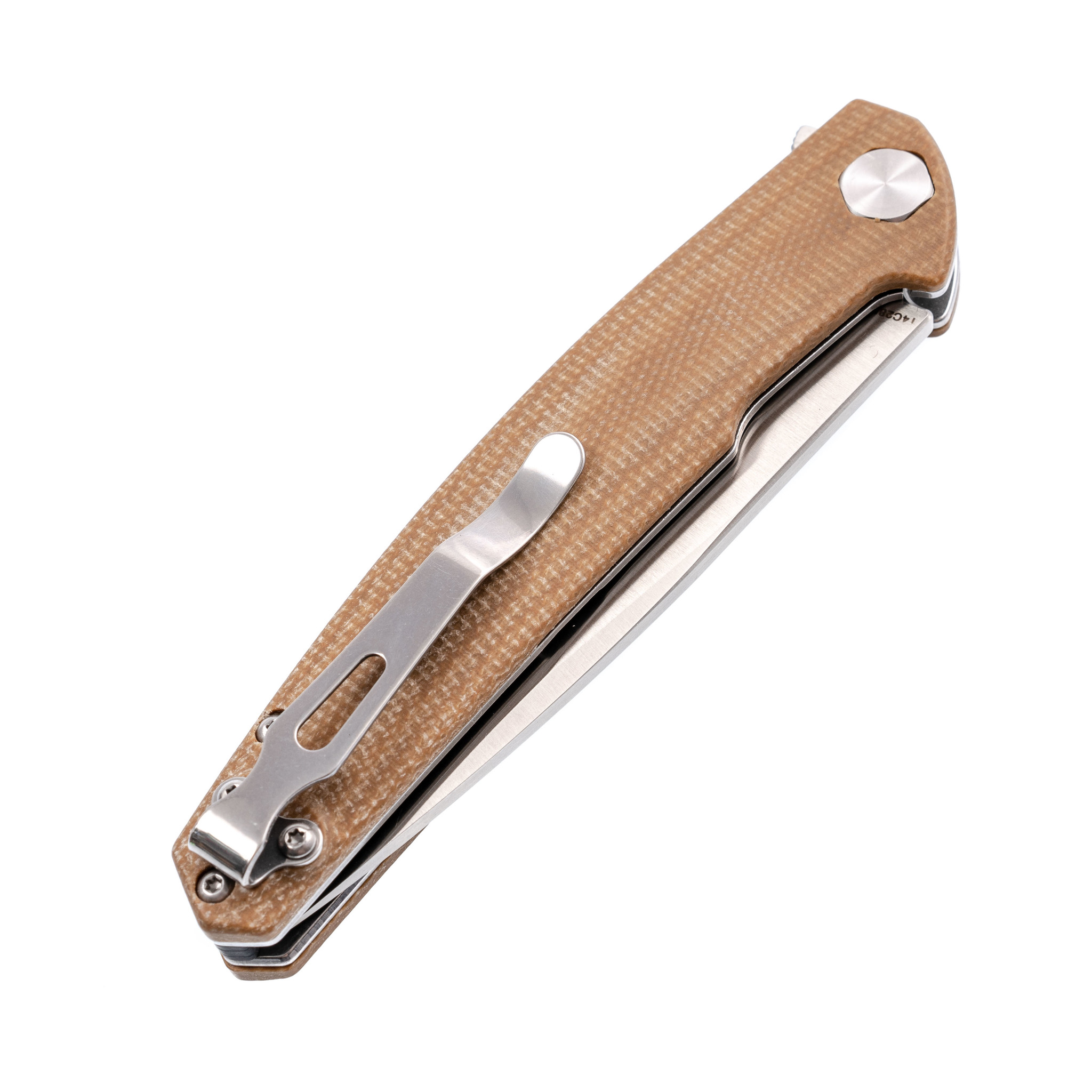 Складной нож Sitivien ST302, коричневый - фото 6