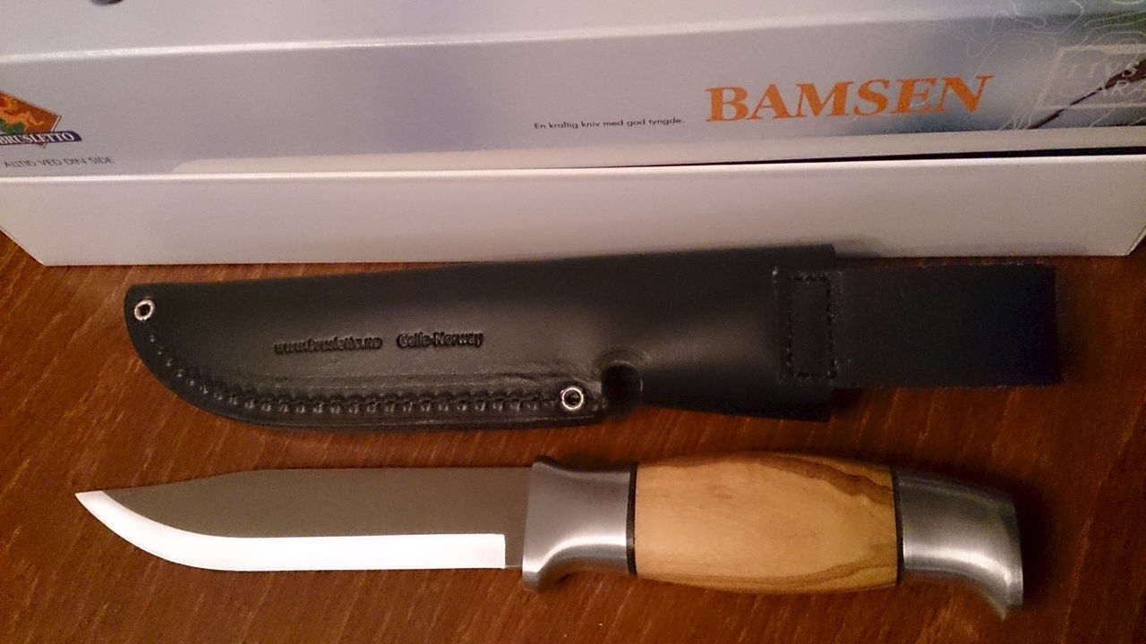 Нож с фиксированным клинком Brusletto Медведь (Bamsen) - фото 5