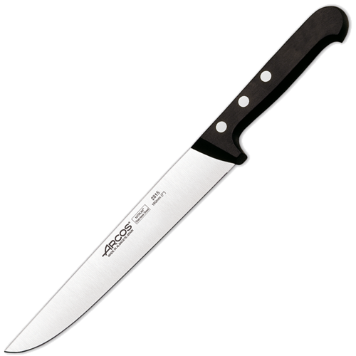 Кухонный разделочный нож Arcos 19 см, сталь X45CrMoV15, рукоять ацетальная смола нож для резки мяса arcos riviera 20 см