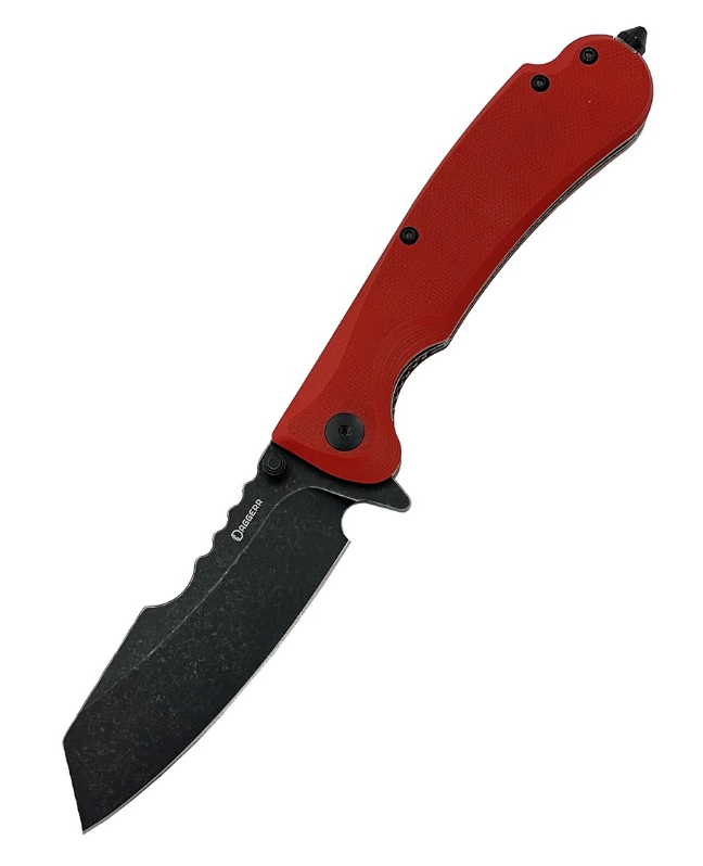 Складной нож Daggerr Rhino Red, сталь 8Cr13MoV, рукоять G10