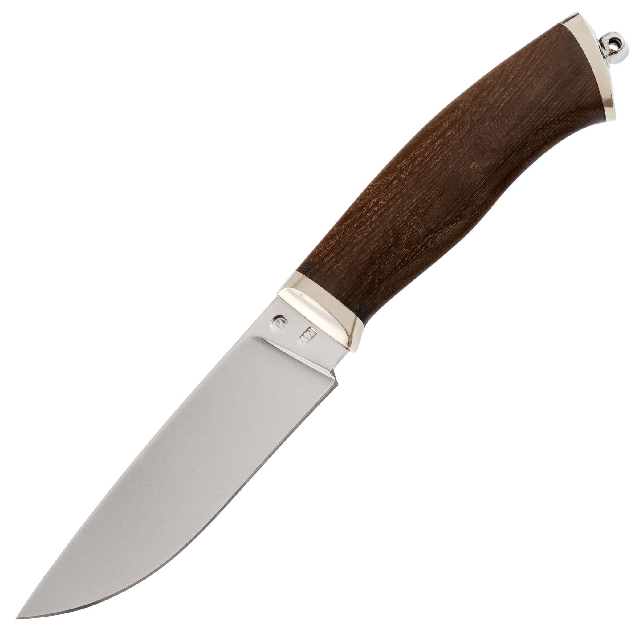 Нож Гид-2, сталь Х12МФ, рукоять коричневый граб пчак чирчик граб сталь у8