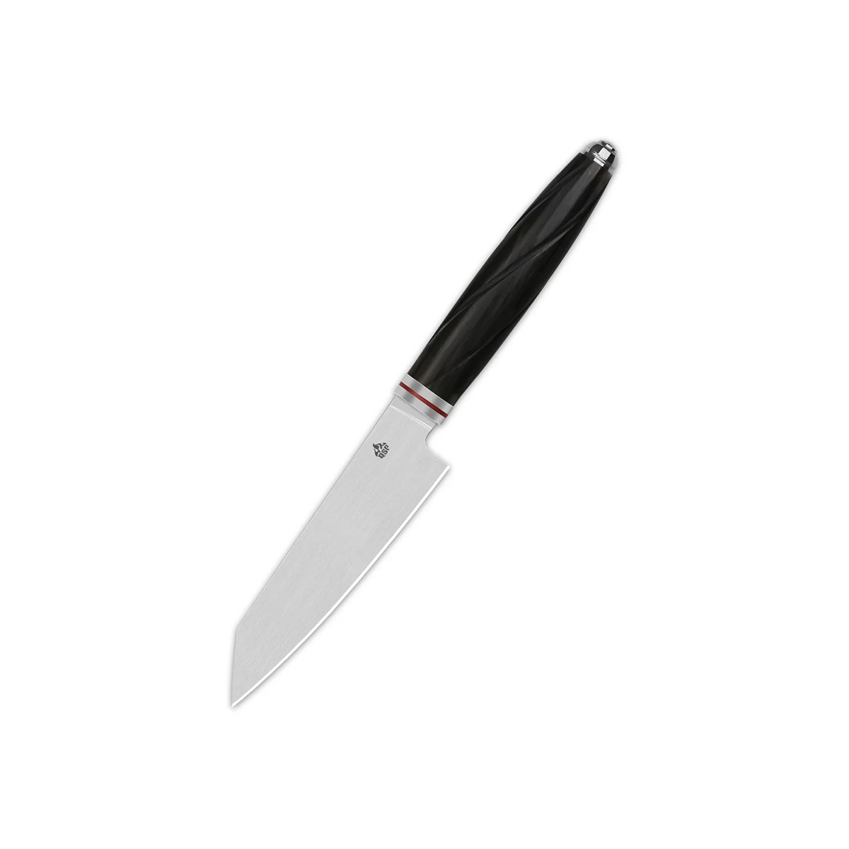 Нож кухонный универсальный QSP Mulan Series, сталь 14C28N, рукоять эбеновое дерево