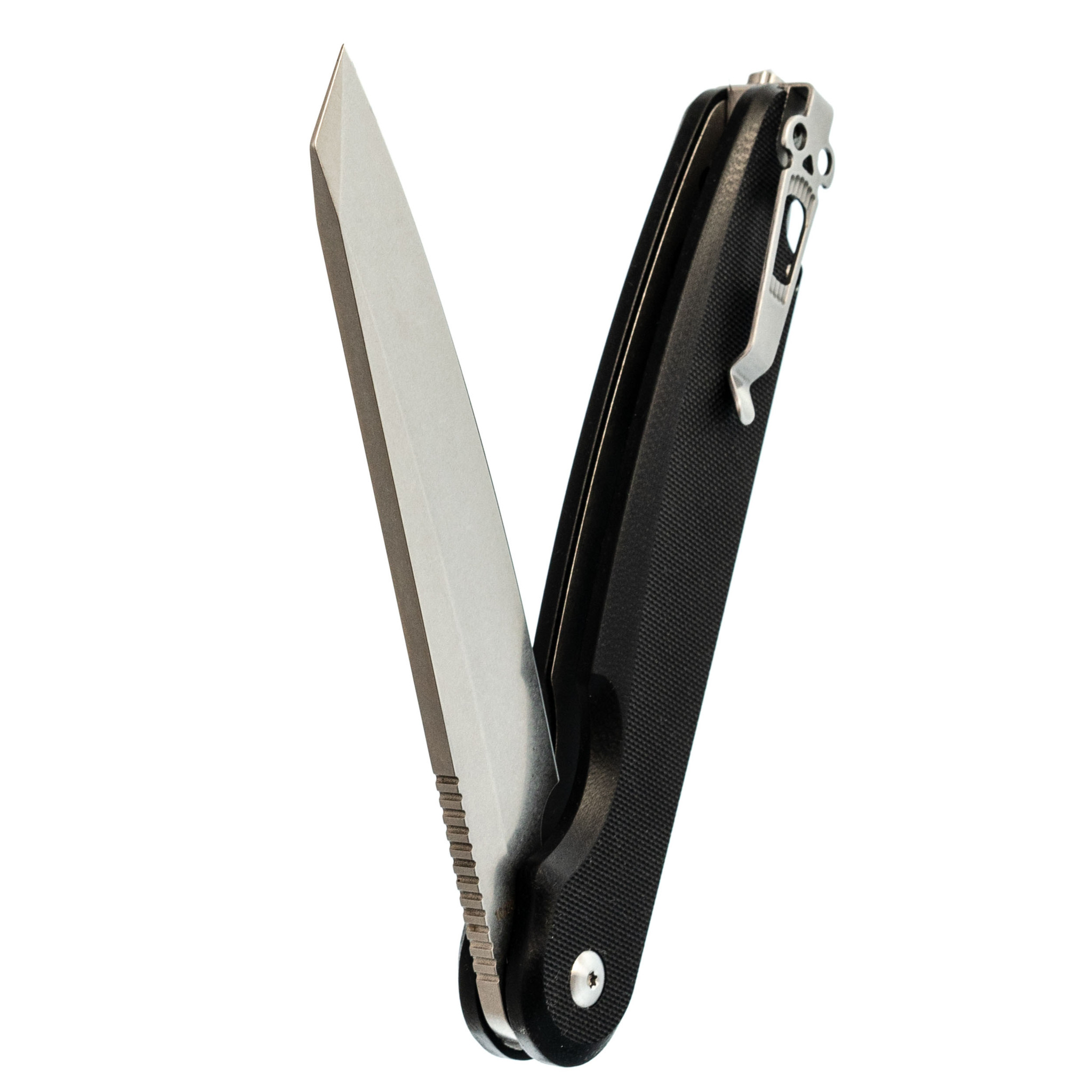 фото Складной нож dagger anaconda black sw, сталь vg10, рукоять frn daggerr