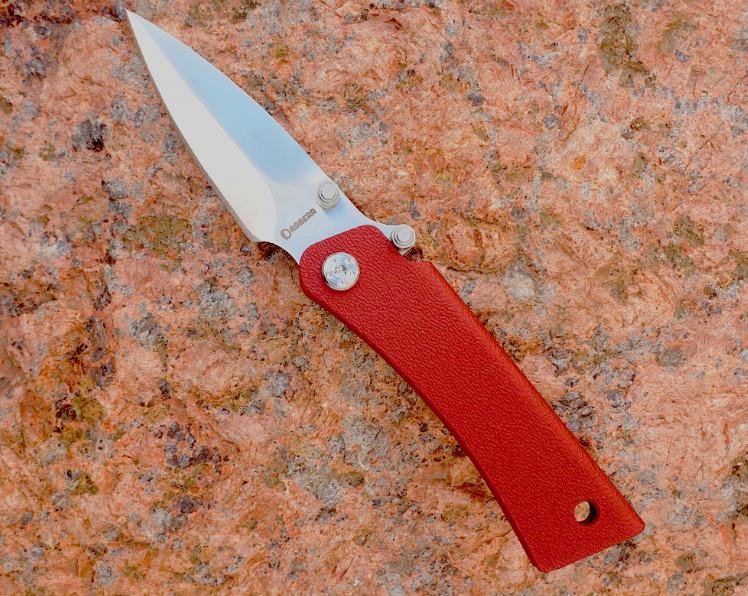 Складной нож Daggerr Friction Red, сталь D2 от Ножиков