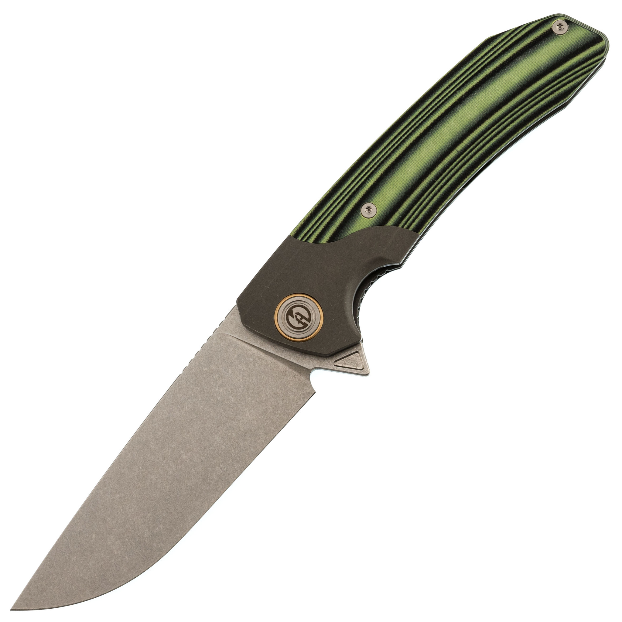 Складной нож Maxace Goliath 2.0. Green, сталь Bohler K110 - фото 1