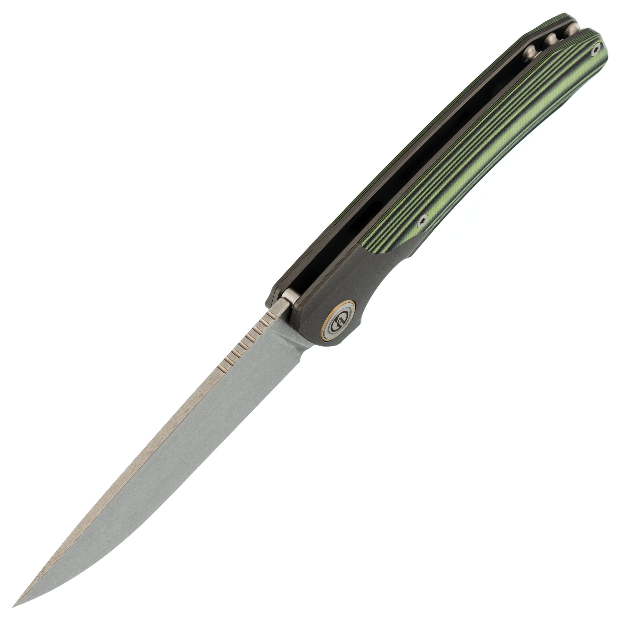 Складной нож Maxace Goliath 2.0. Green, сталь Bohler K110 - фото 2
