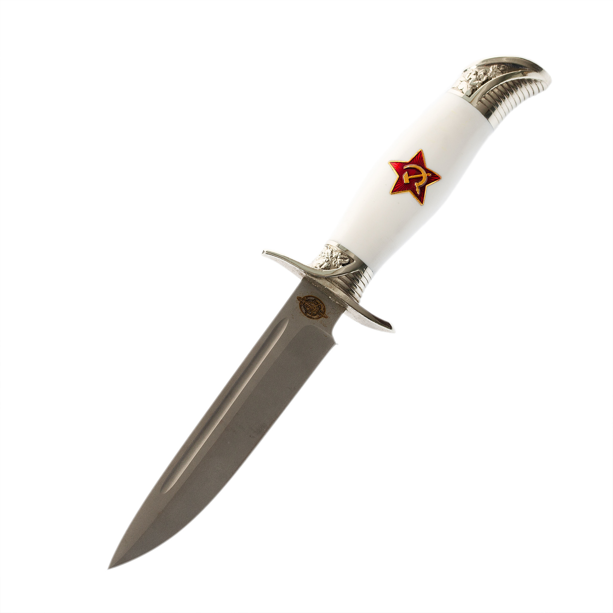 Нож Финка НКВД со звездой, сталь D2, акрил, литье