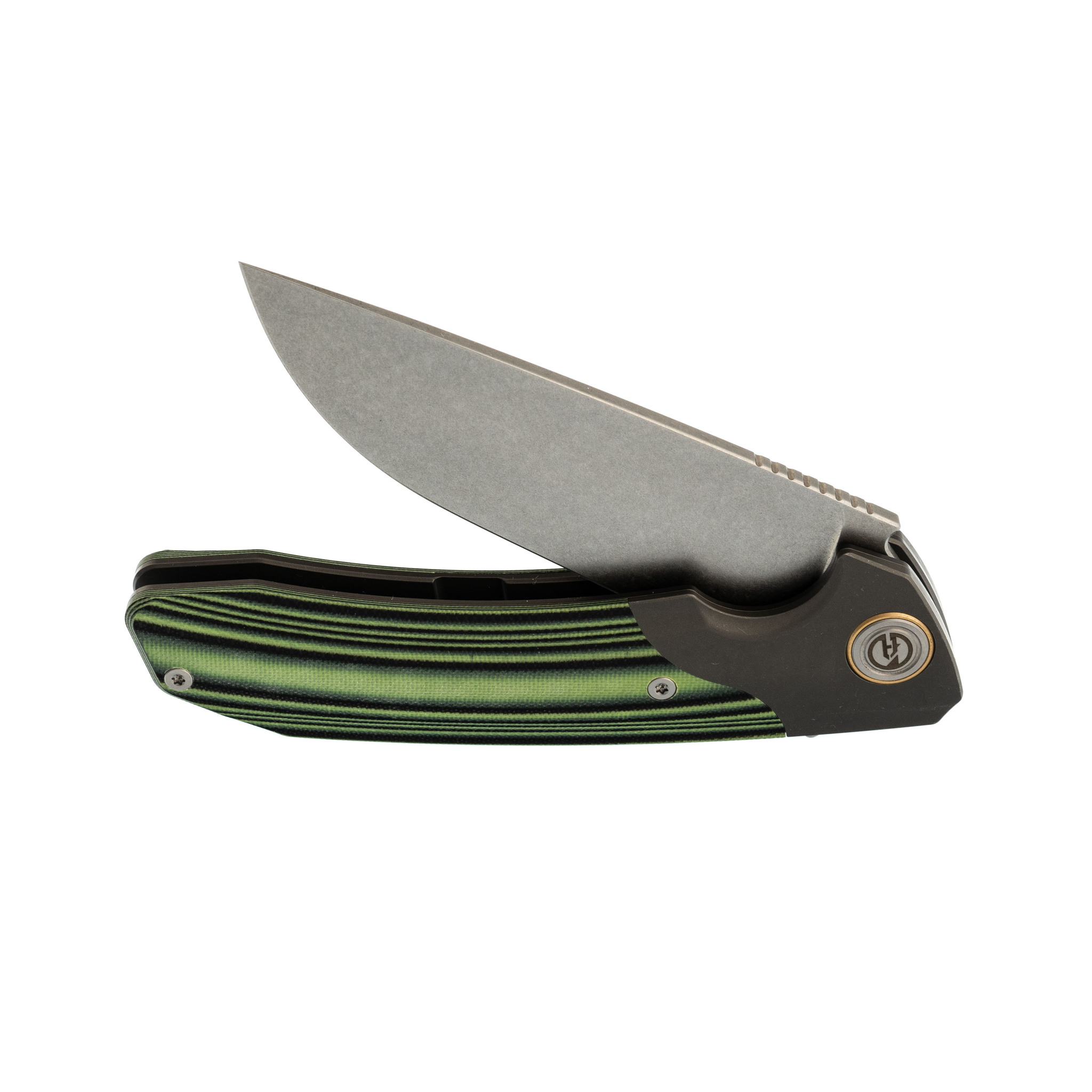Складной нож Maxace Goliath 2.0. Green, сталь Bohler K110 - фото 5
