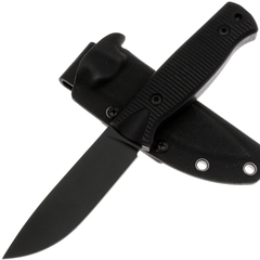 Фото Нож Hot Knife Hoot, сталь D2 cerakote, рукоять G10, черный