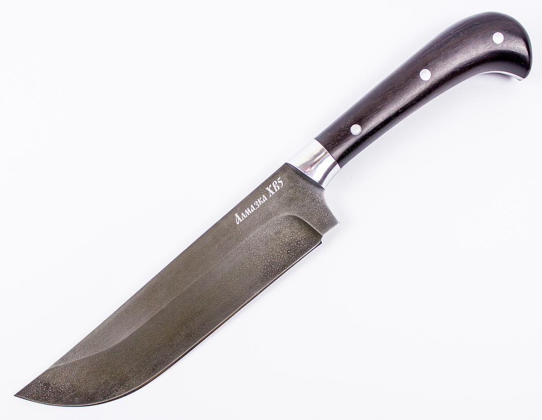Нож «Узбекский» MT-50, черный граб, алмазная сталь ХВ5