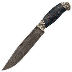 Фото Нож Варан, сталь дамаск, рукоять карельская береза