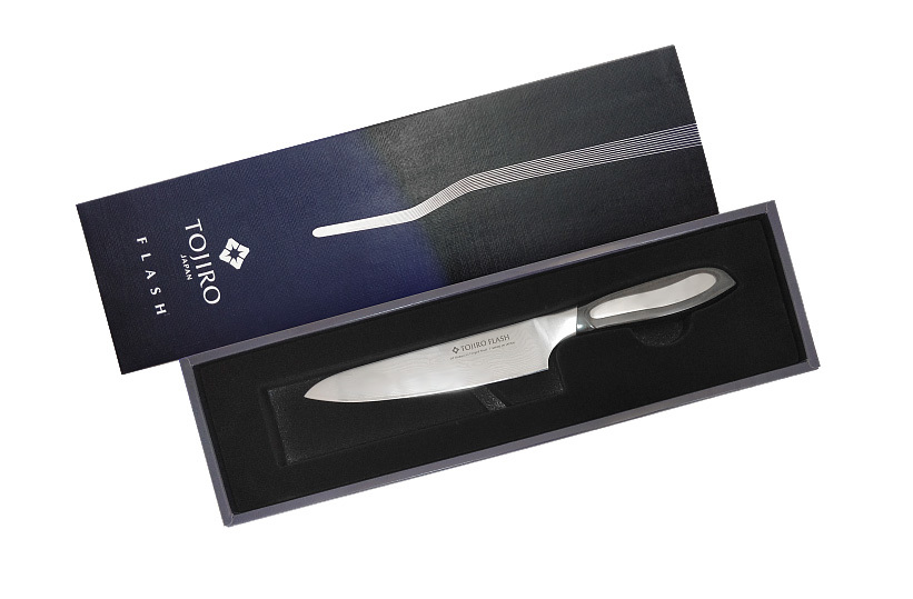 Нож Универсальный Tojiro Flash, FF-UT150, сталь VG-10, чёрный - фото 2