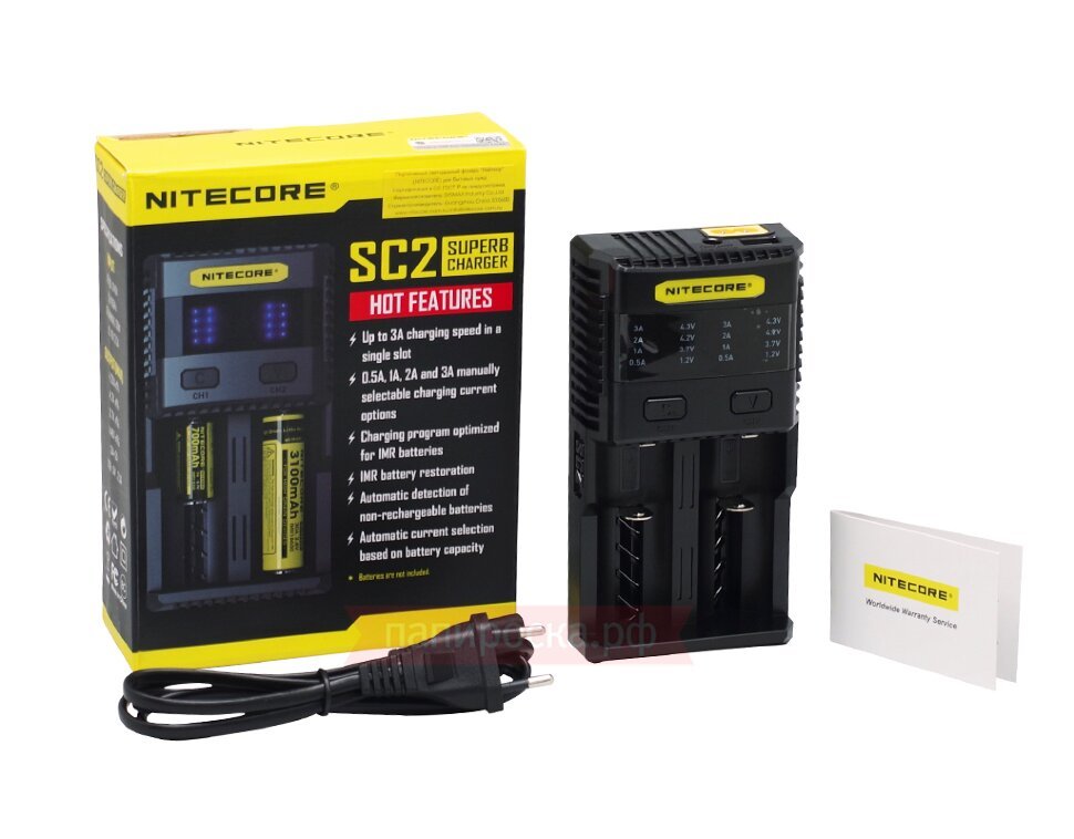 Зарядное устройство Nitecore SC2 - фото 2