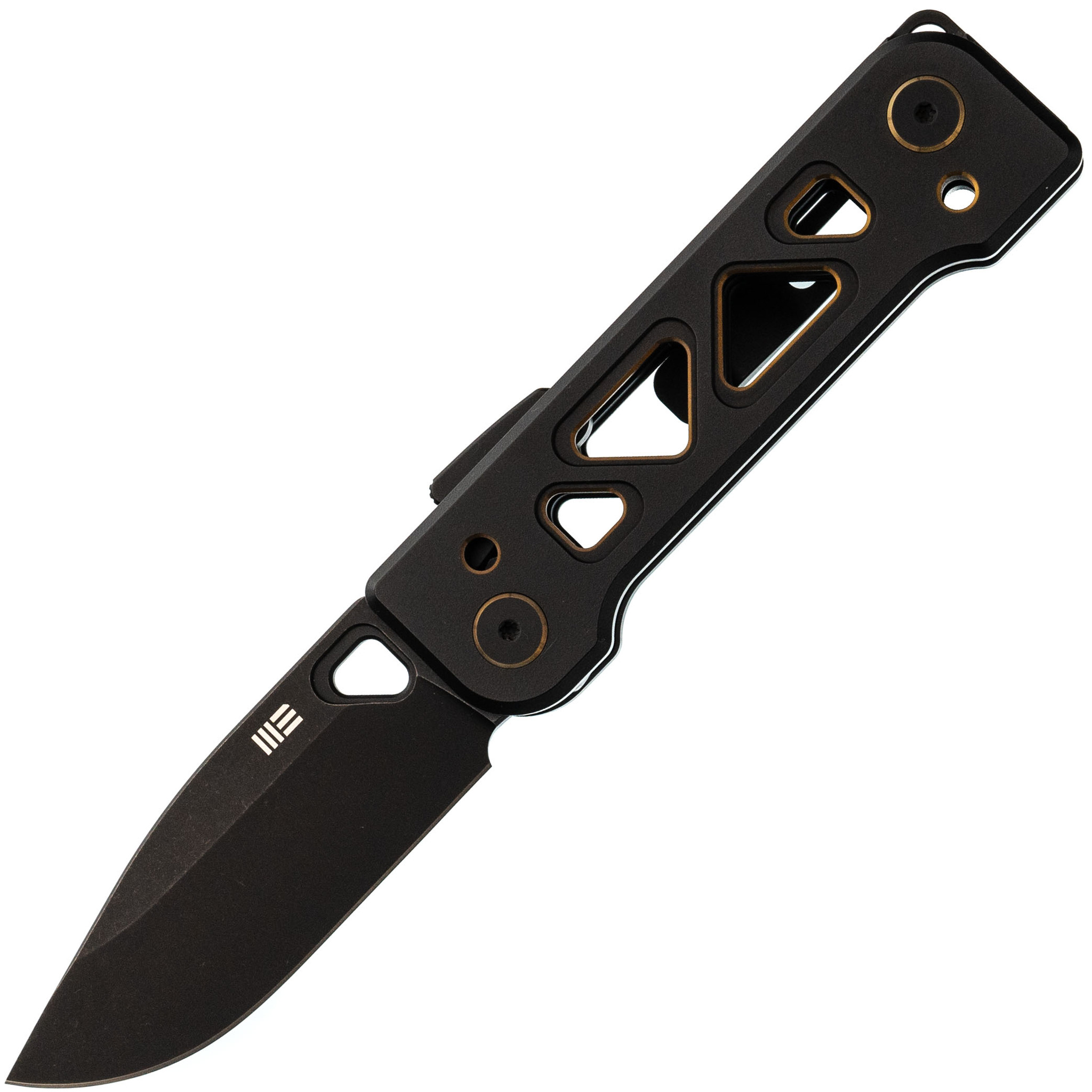 

Складной нож WE Knife Tyro, сталь CPM 20CV, рукоять титан, черный