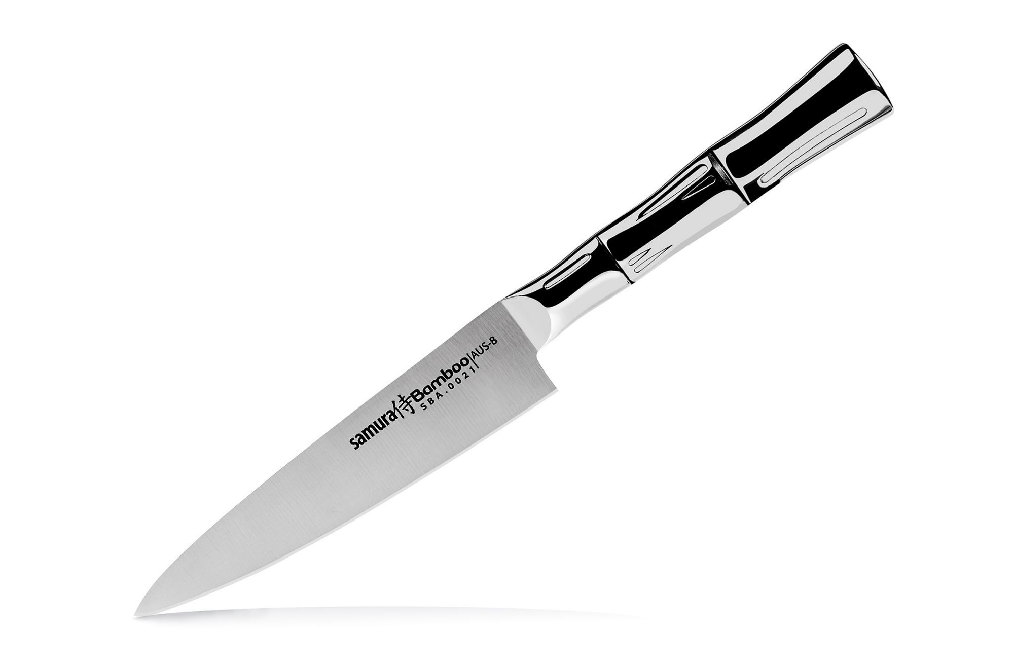 Нож кухонный универсальный Samura Bamboo SBA-0021/Y, сталь AUS-8 - фото 2