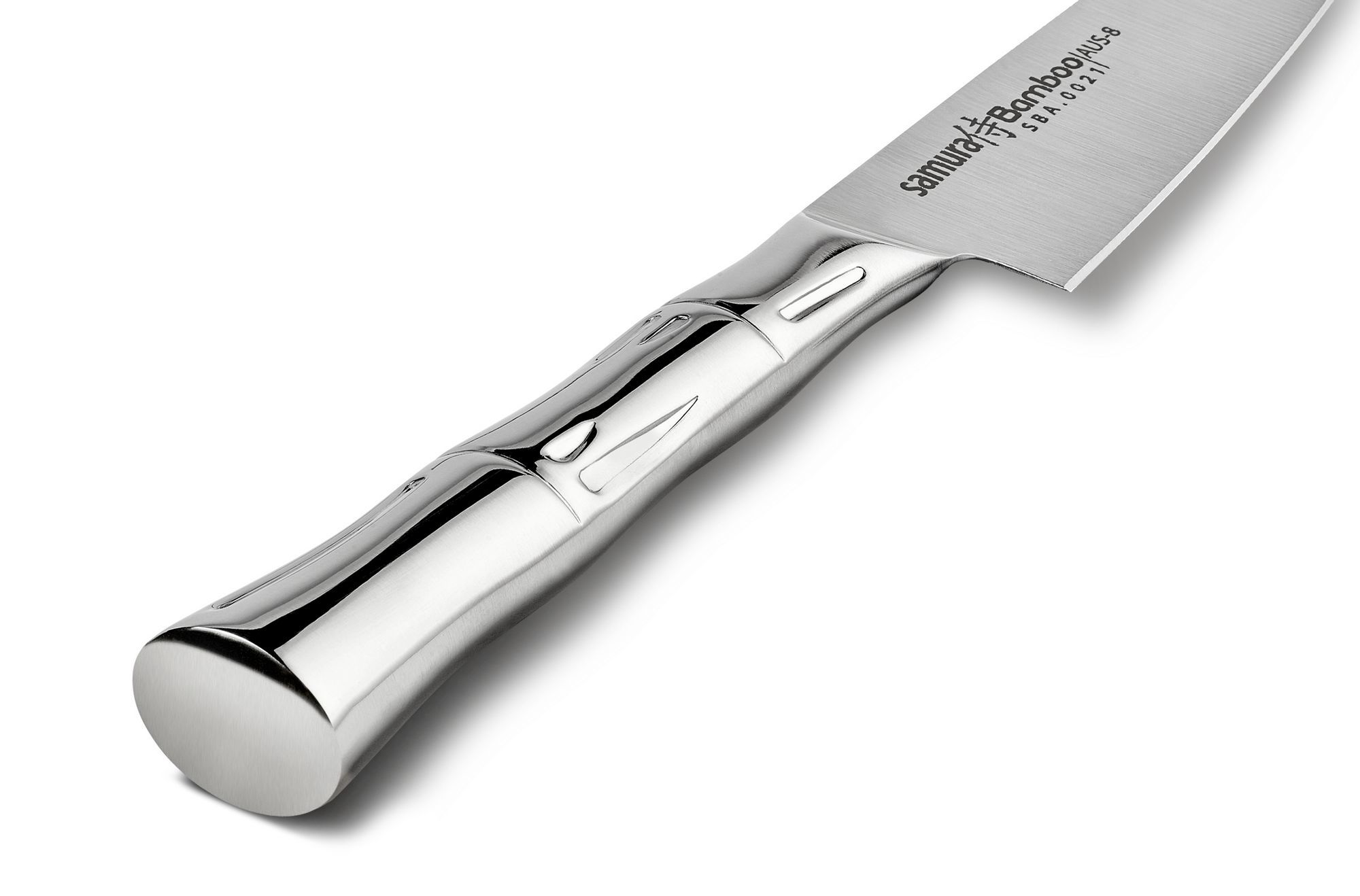 Нож кухонный универсальный Samura Bamboo SBA-0021/Y, сталь AUS-8 - фото 3