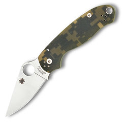 Фото Складной нож PARA™ 3 - Spyderco 223GPCMO, сталь Crucible CPM® S30V™ Satin Plain, рукоять из стеклотекстолита G10, цифровой камуфляж (Digi Camo)