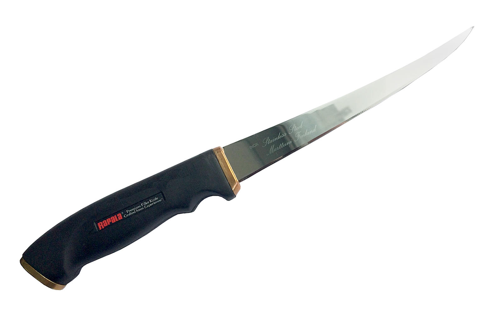 Филейный нож, Rapala, 406, нержавеющая сталь, кожаный чехол от Ножиков