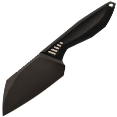 Фото Фиксированный нож Morpheus Tezis, сталь VG-10, рукоять ТПЭ, черный