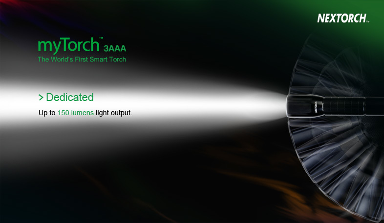 Фонарь светодиодный NexTorch myTorch 3AAA Smart LED (NT-MT3AAA) от Ножиков