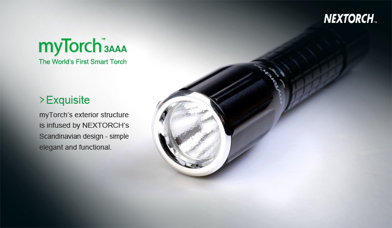 Фонарь светодиодный NexTorch myTorch 3AAA Smart LED (NT-MT3AAA) от Ножиков