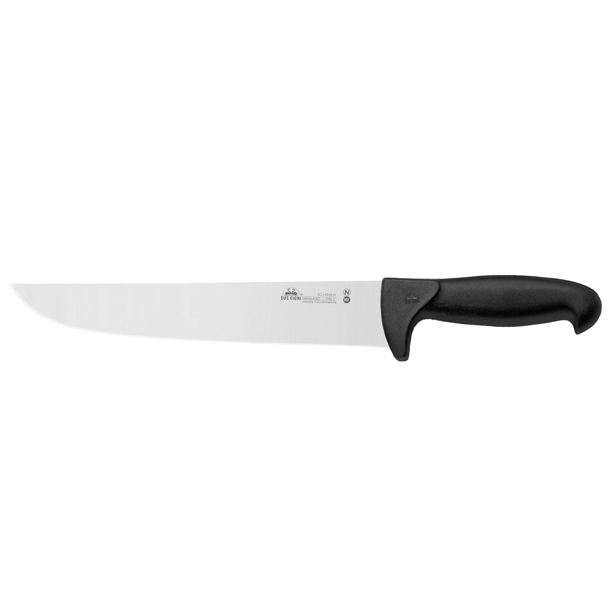 Кухонный нож Fox Due Cigni 260 мм, сталь 4119 nitro-B, рукоять нейлон