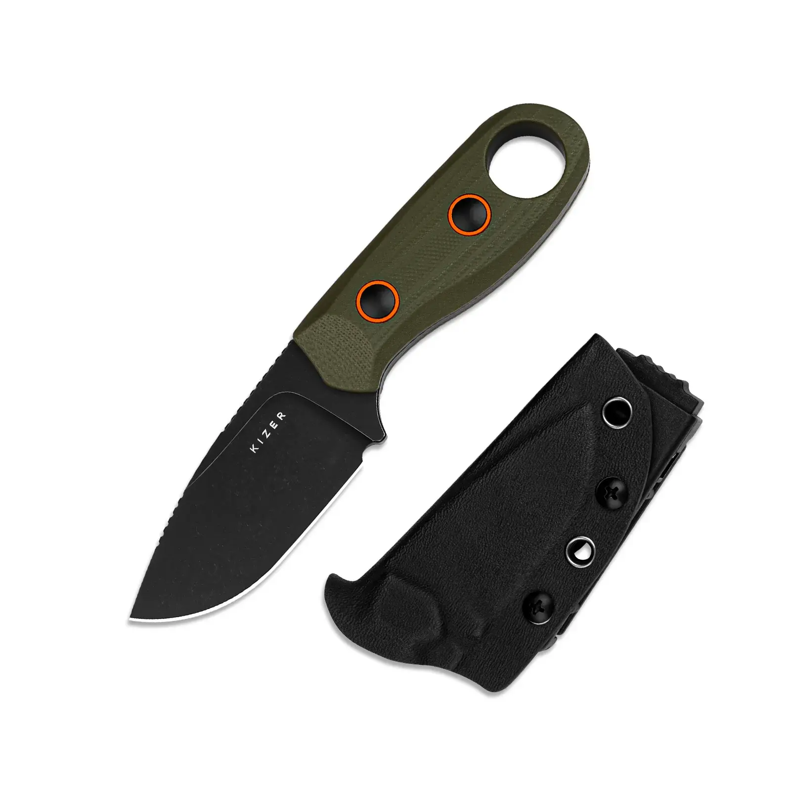 

Туристический нож Kizer Beaver, сталь D2, рукоять G10