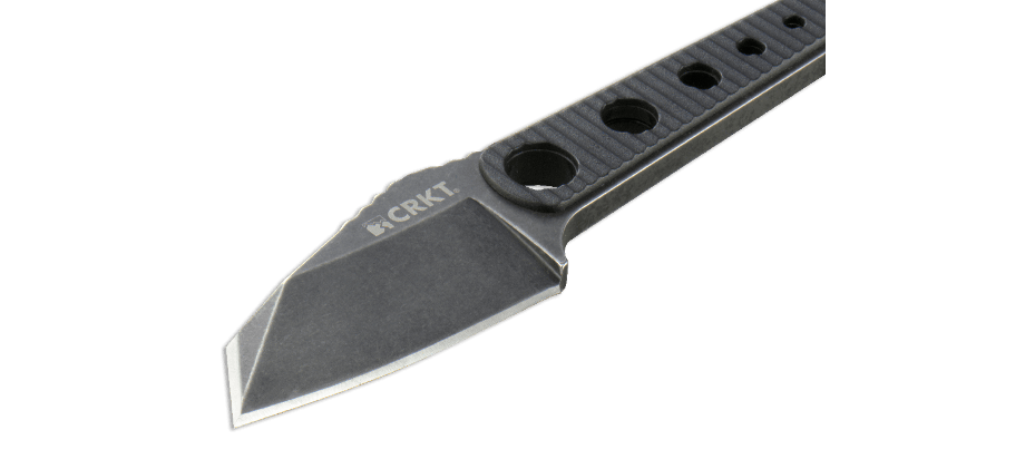 фото Нож с фиксированным клинком crkt no bother, сталь 8cr13mov, рукоять abs-пластик