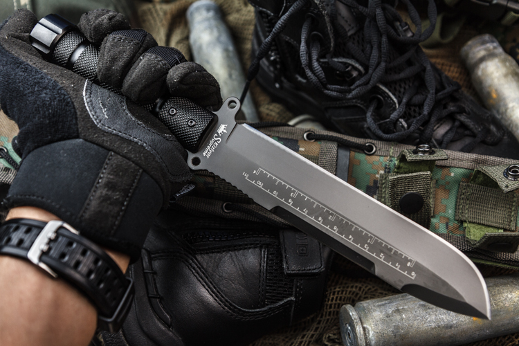 Нож выживания Survivalist X AUS-8 TW, Kizlyar Supreme