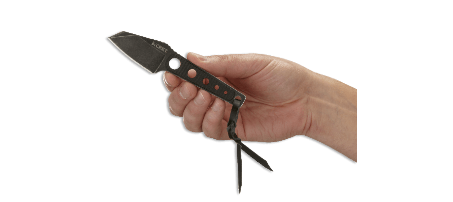 Нож с фиксированным клинком CRKT No Bother, сталь 8Cr13MoV, рукоять ABS-Пластик - фото 10