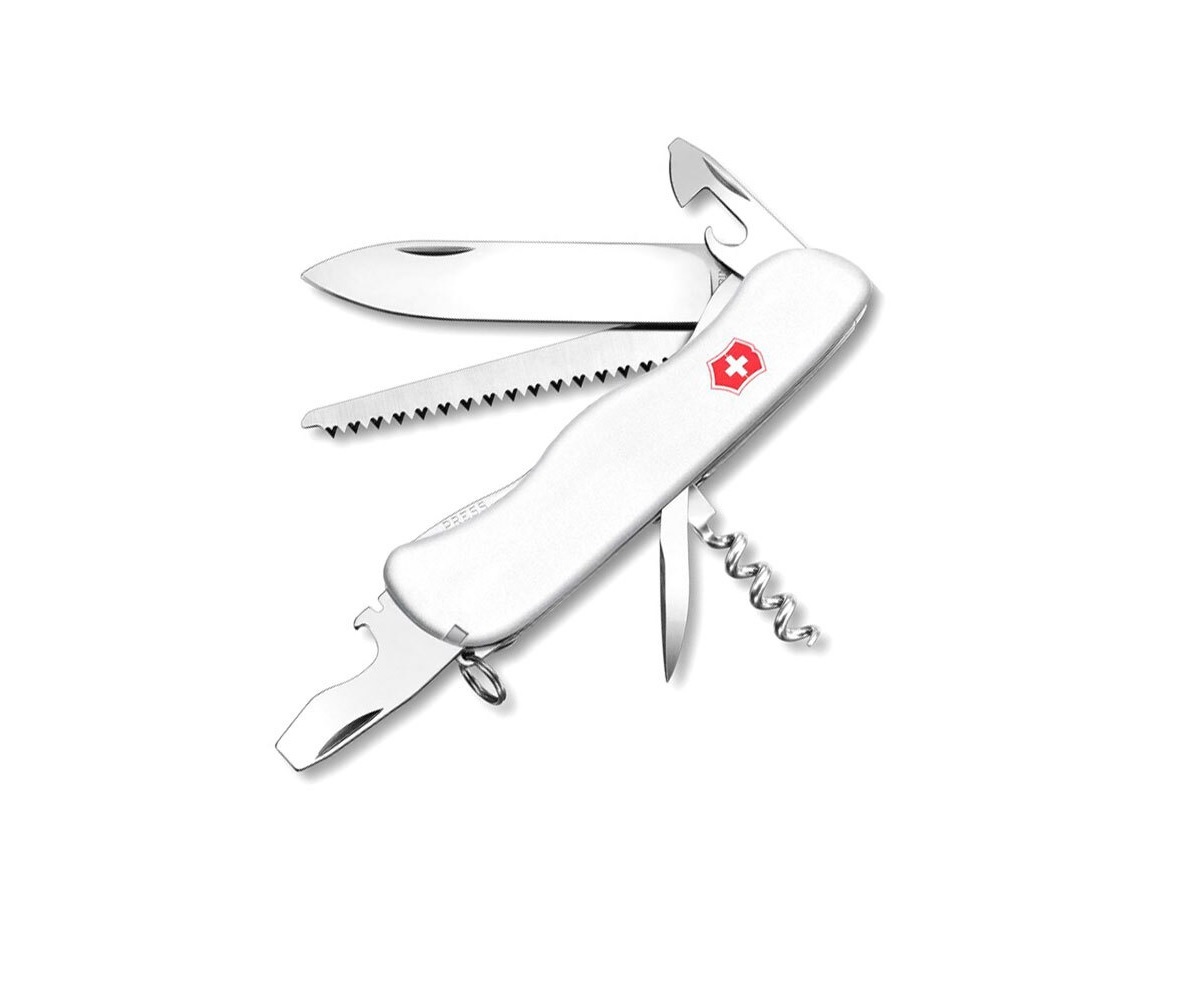 

Нож перочинный Victorinox Forester, сталь X50CrMoV15, рукоять нейлон, белый