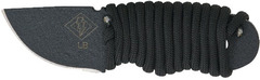 Фото Нож с фиксированным клинком Ontario Little Bird Black Cord, сталь 1095, рукоять паракорд, black